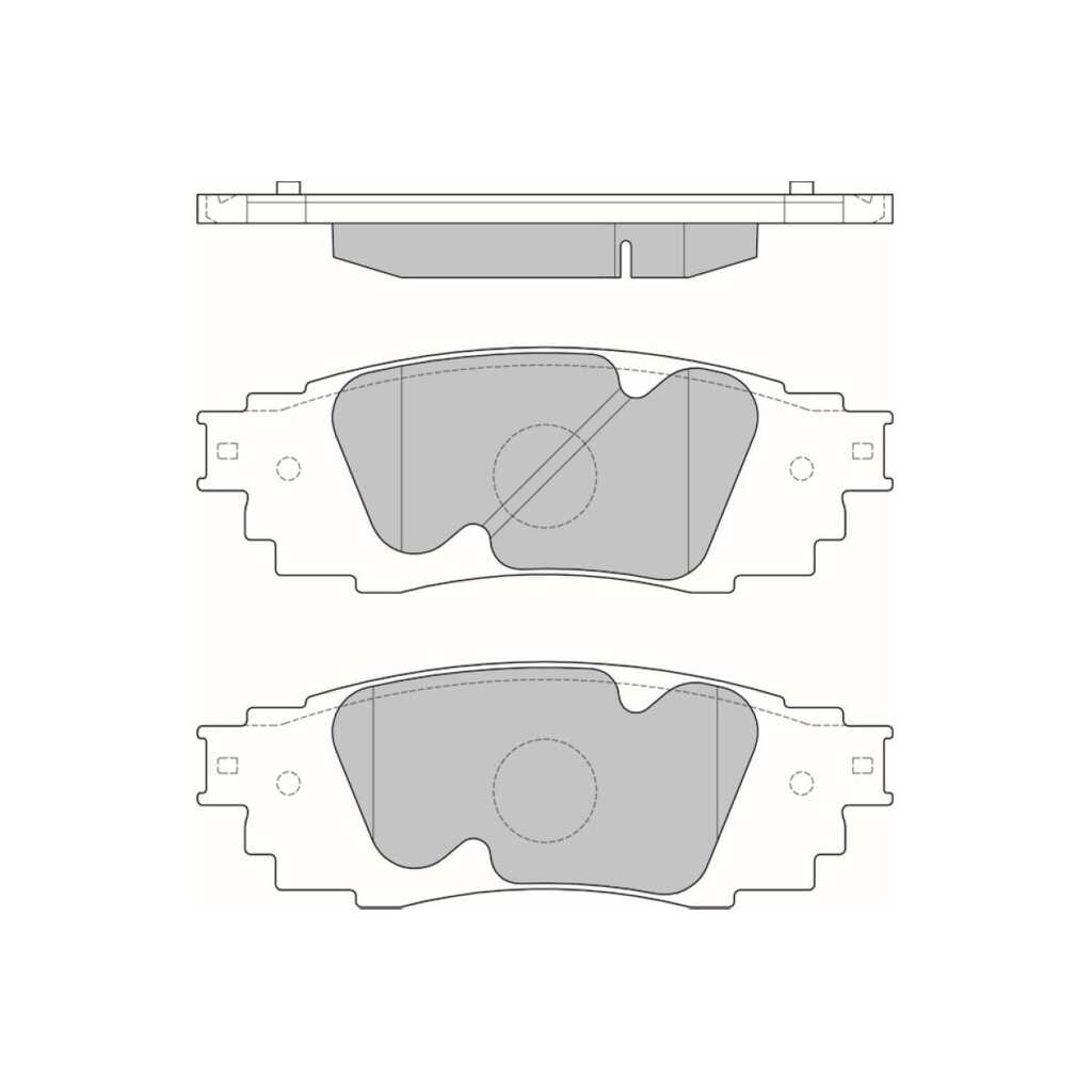 Колодки тормозные AV4401 дисковые (противоскрипная пластина в комплекте) Avantech 128596