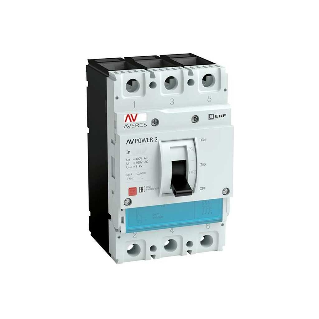 Автоматический выключатель EKF AV POWER-3/3 630А mccb-33-630H-6.2-av