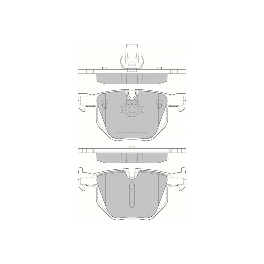 Колодки тормозные AV210 дисковые (противоскрипная пластина в комплекте) Avantech