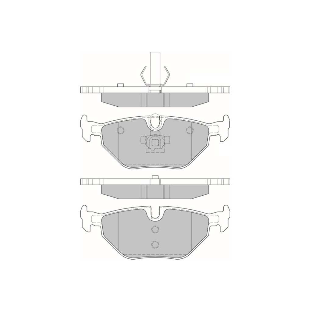 Колодки тормозные AV222 дисковые (противоскрипная пластина в комплекте) Avantech