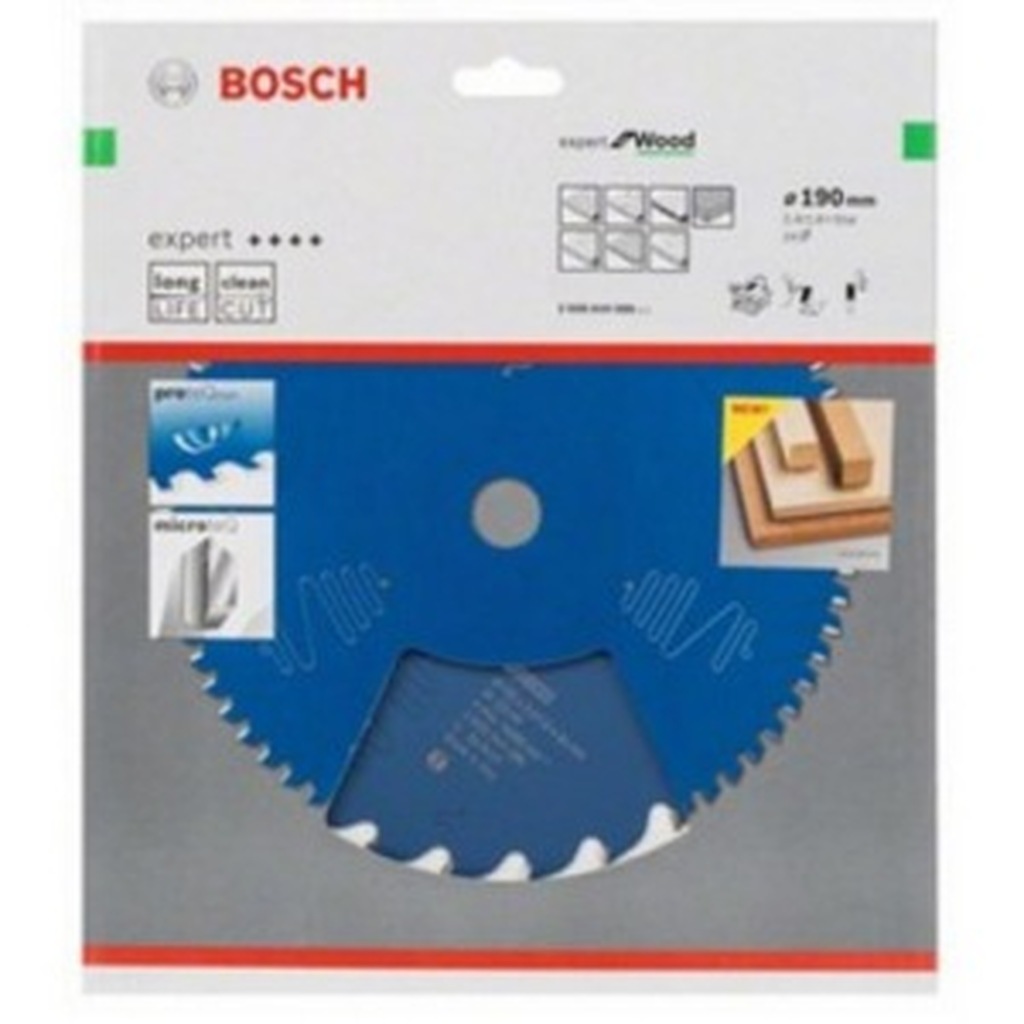 Циркулярный диск Expert по дереву 190x2.4/1.6x24T Bosch 2608644086