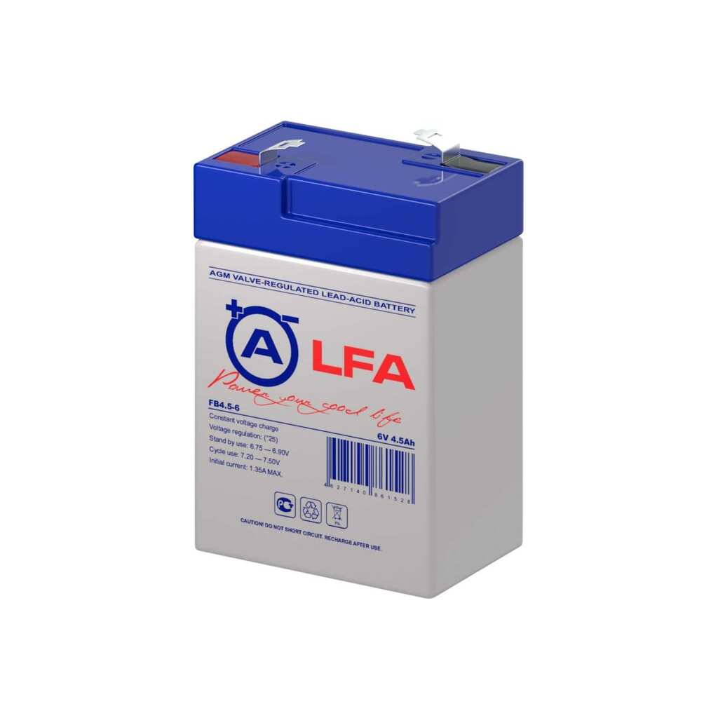 Аккумуляторная батарея FB4.5-6 +A- LFA FB4.5-6 LFA