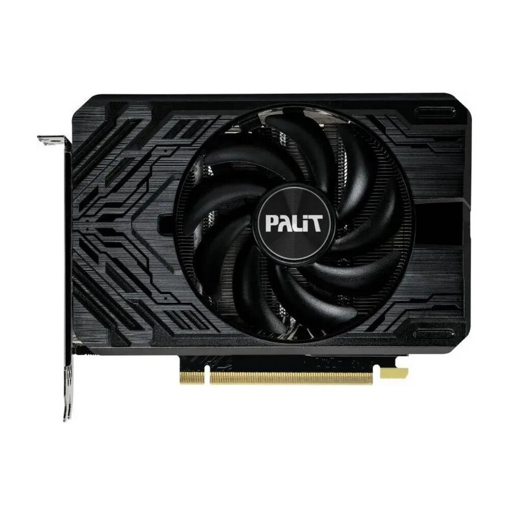 Видеокарта Palit PCI-E nVidia GeForce RTX 4060TI STORMX 8GB (128-bit/GDDR6/DPx3/HDMI/RTL) (NE6406T019P1-1060F)