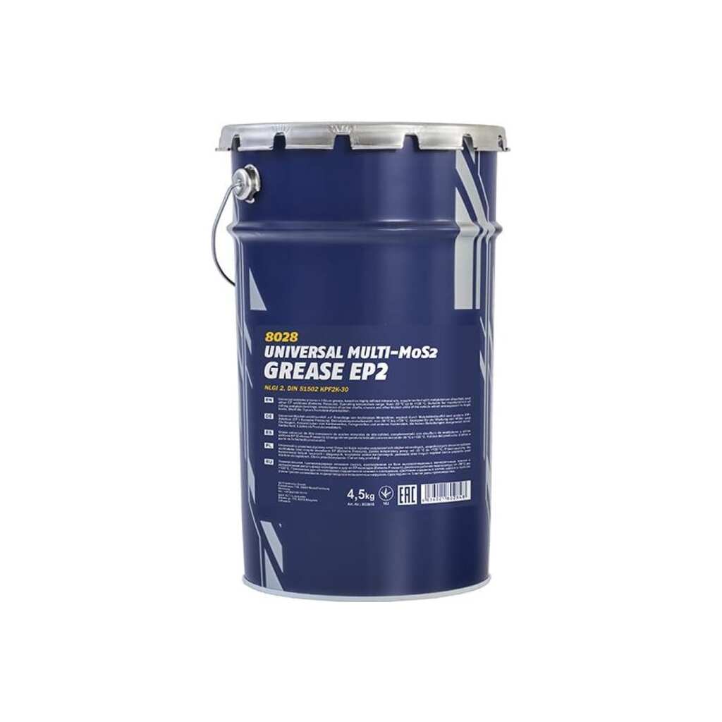 Универсальная литиевая смазка MANNOL EP-2 Multi MoS2 Grease EP2 4,5 кг 261618