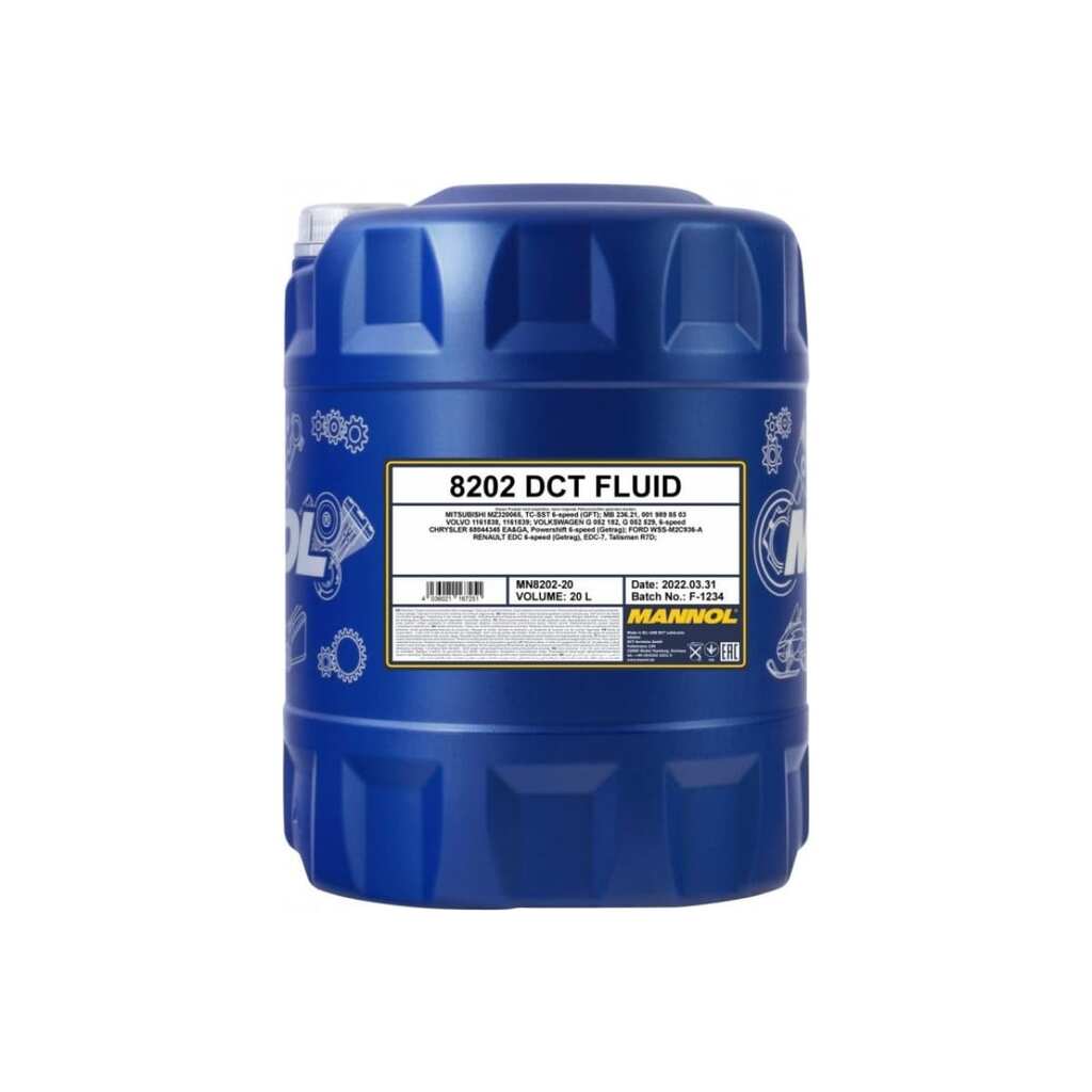 Трансмиссионное масло MANNOL DCT FLUID 20 л 3057