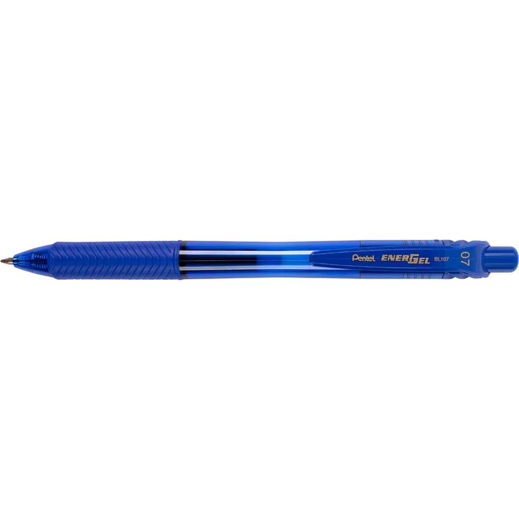 Автоматическая гелевая ручка Pentel Energel-X d 0.7 мм 12 шт BL107-CX синие чернила 670795