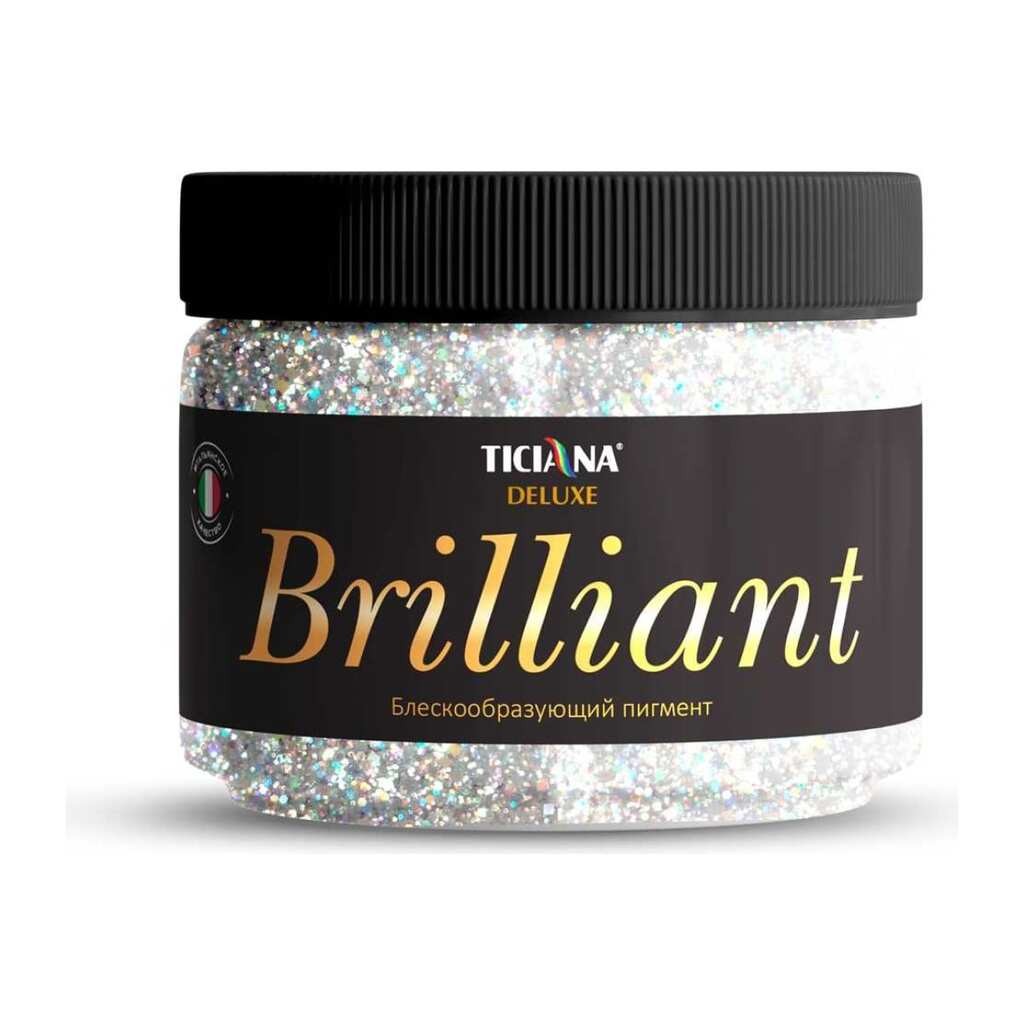 Блескообразующий пигмент Ticiana DeLuxe Brilliant 0.1 кг, бриллиант 4300002810