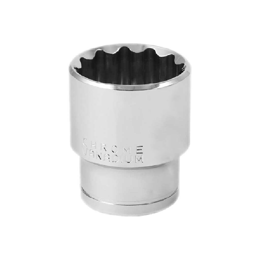 Головка 12-гранная SW20 мм, 1/2"DR Vata 4120200