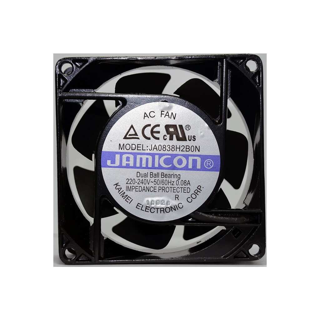 Вентилятор JAMICON ja0838h2b0n-t 80x80x38 220v клемма C00034200