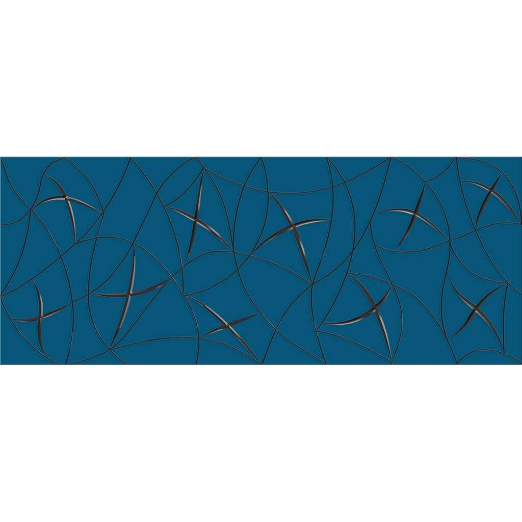 Декор Azori Ceramica vela indigo stella, 20.1x50.5 см, 1 шт. 587082002