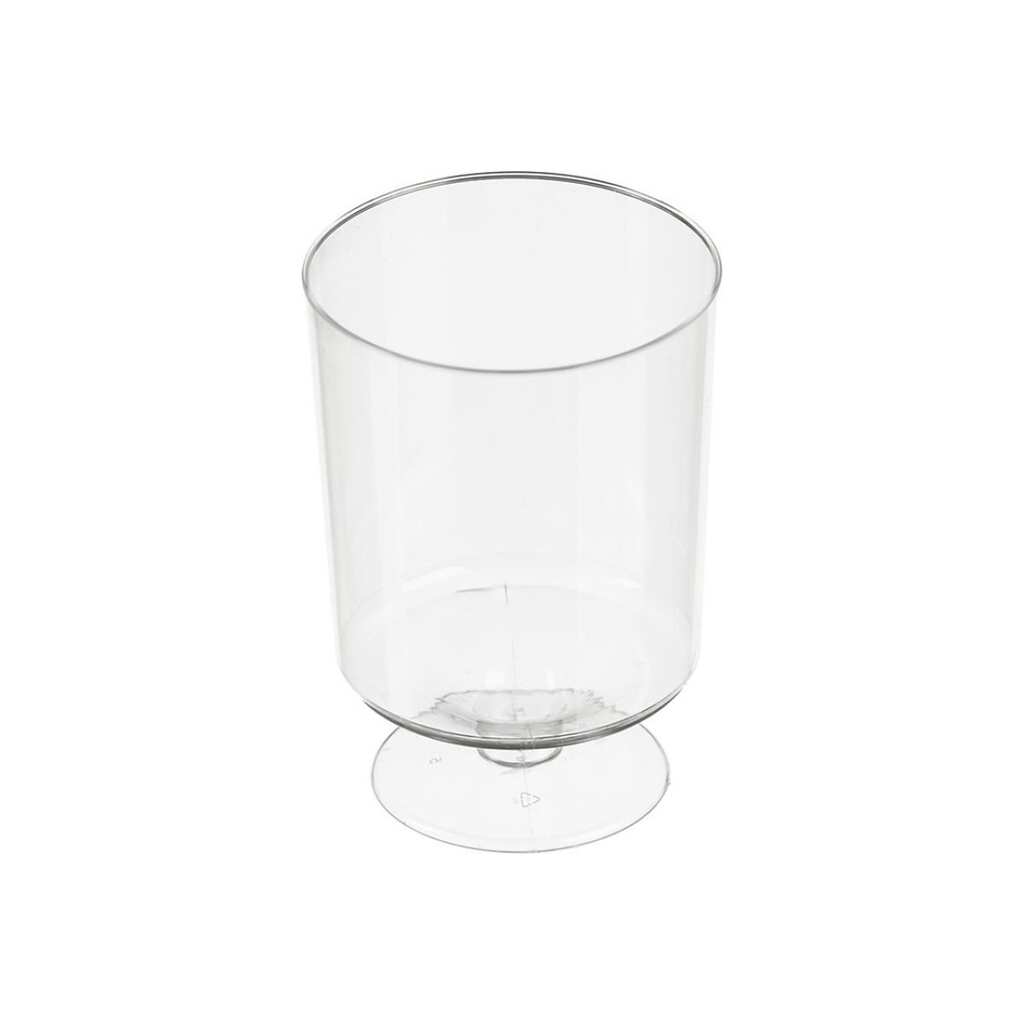 Одноразовый бокал для вина ООО Комус 0.2 мл, кристалл, ПС, 6шт 527744