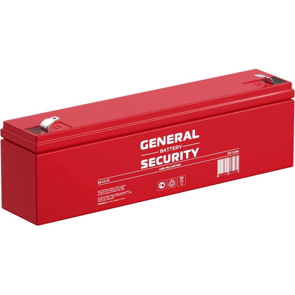 Аккумуляторная батарея GS2.3-12 General Security GS2.3-12 GENERAL SECURITY