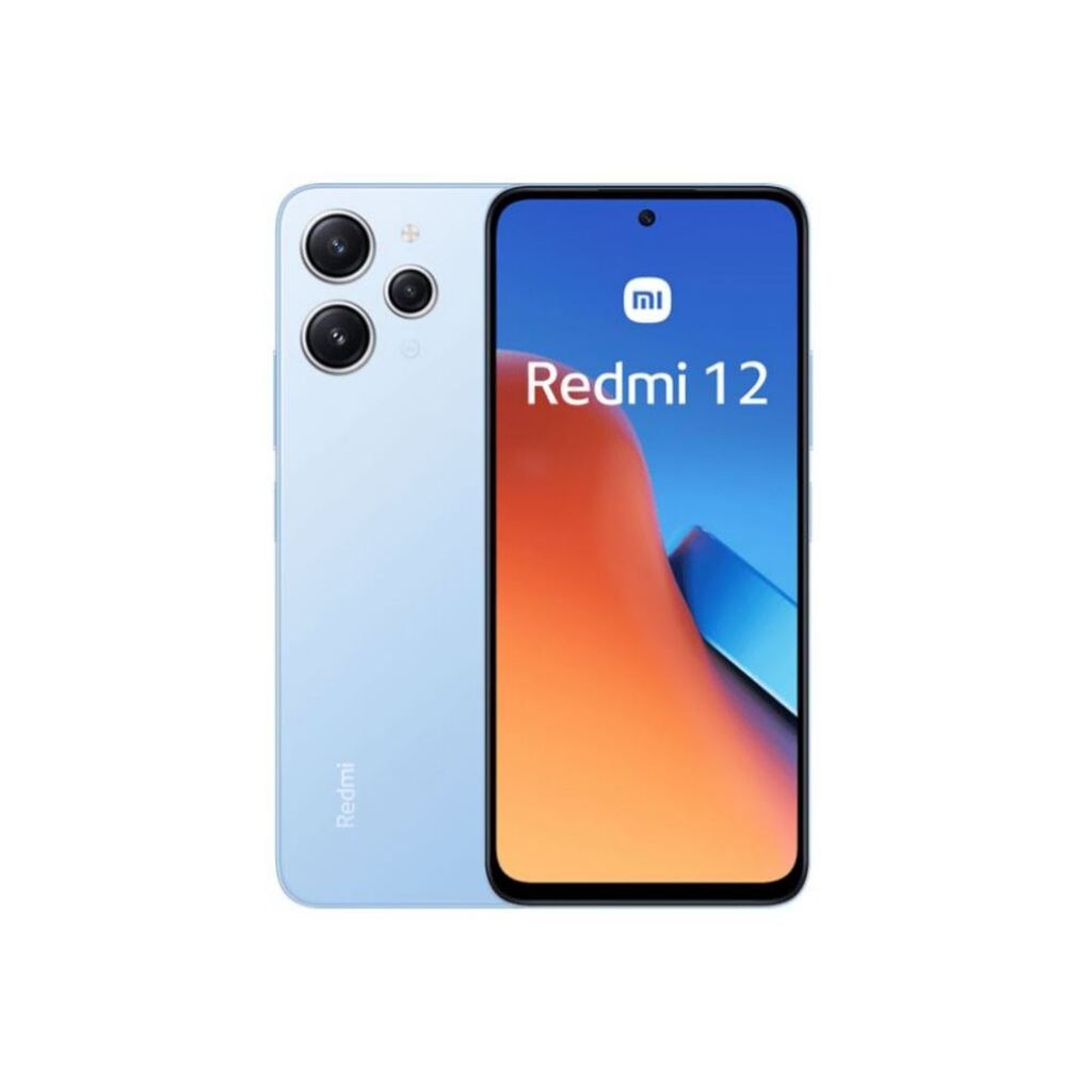 Смартфон Xiaomi Redmi 12 4/128Gb Sky Blue MZB0EAORU (47932)