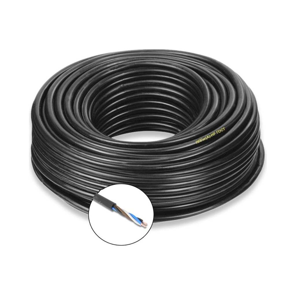 Силовой кабель ПРОВОДНИК ппгнг(a)-hf 4x2.5 мм2, 1м OZ100825L1