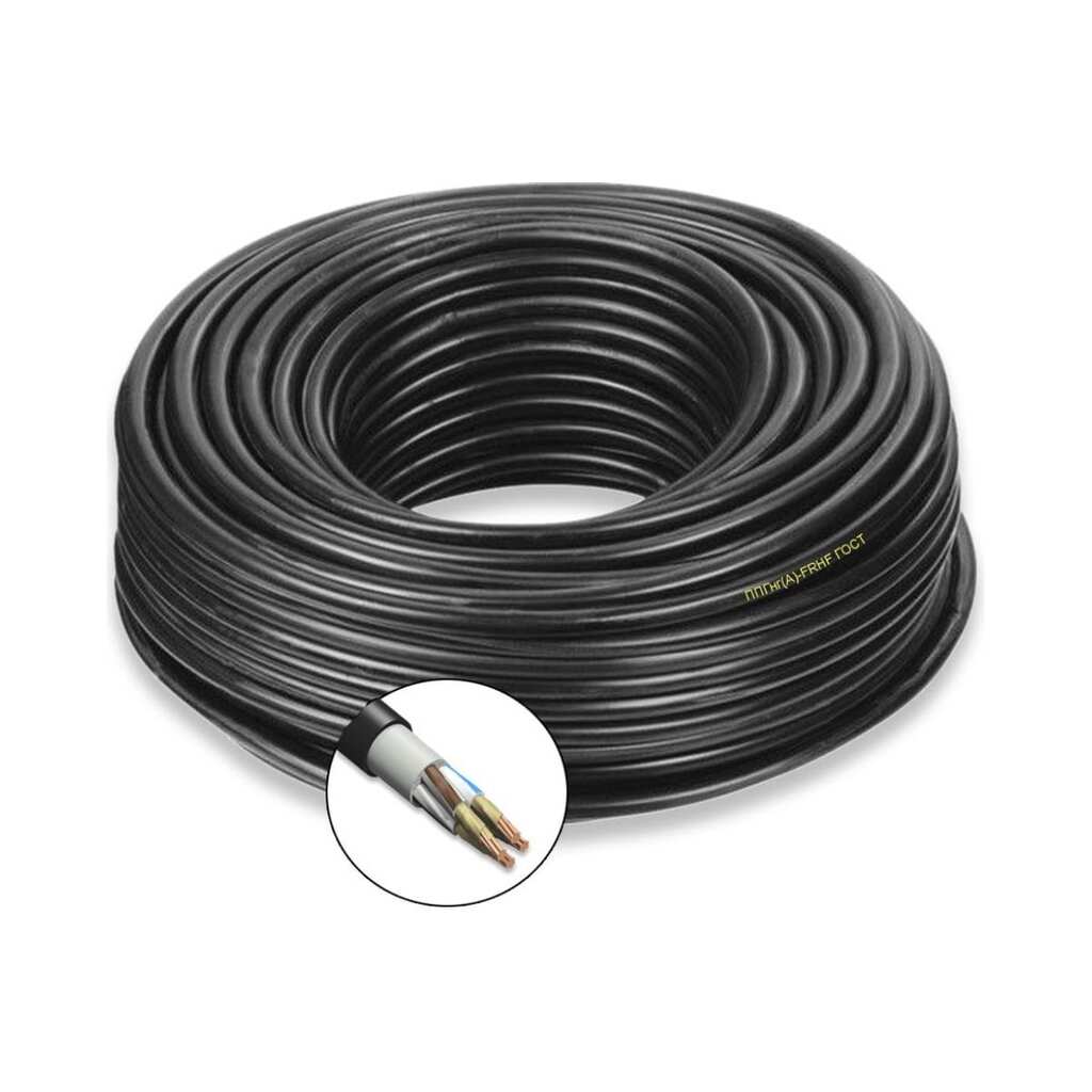 Силовой кабель ПРОВОДНИК ппгнг(a)-frhf 4x6 мм2, 1м OZ227032L1