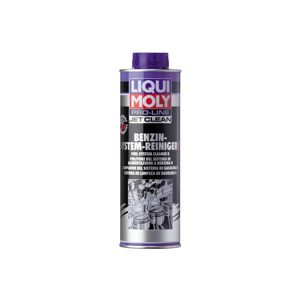 Жидкость для очистки бензиновых систем впрыска LIQUI MOLY Pro-Line JetClean Benzin-System-Reiniger Konzentrat 0,5л 5152