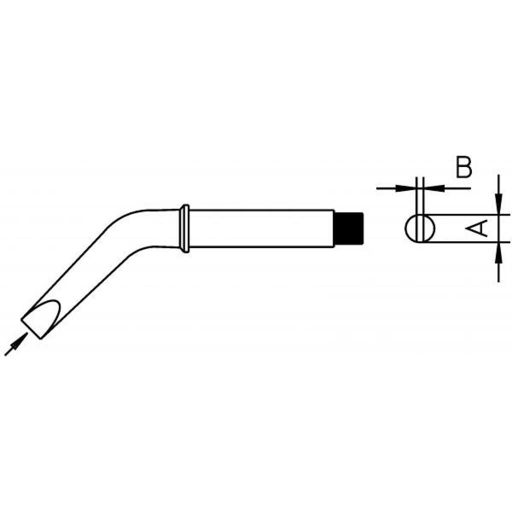 Паяльное жало CT5 BX7 WELLER 54211799