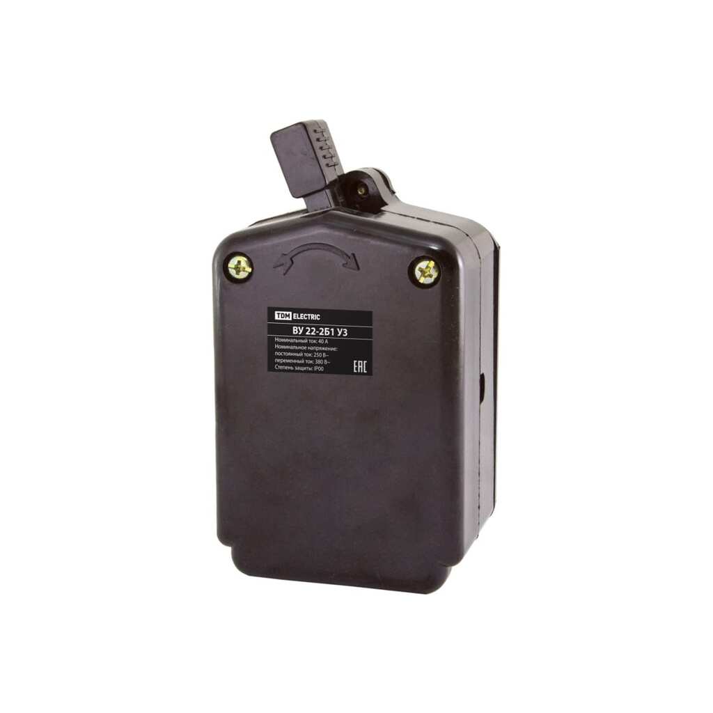 Путевой выключатель TDM ВУ-22Т-2Б1 У3 20А, без гашения дуги, IP00 SQ0732-0022