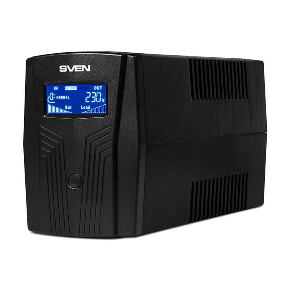 Источник бесперебойного питания SVEN Pro 650 LCD, USB SV-013844