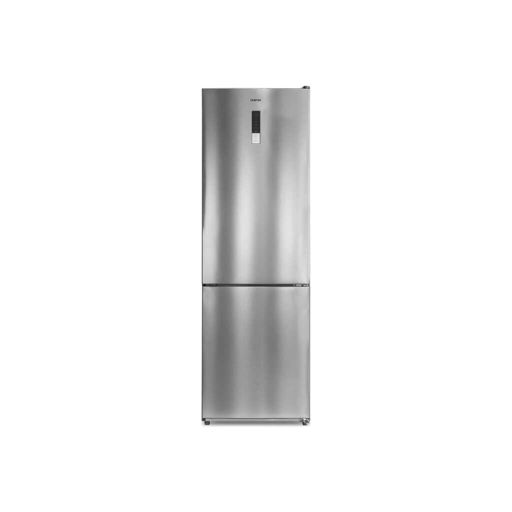 Холодильник Centek multi No-Frost 302л (78 л/224 л) 595x630x1880 мм (ДхШхВ), А+, GMCC CT-1732 NF INOX