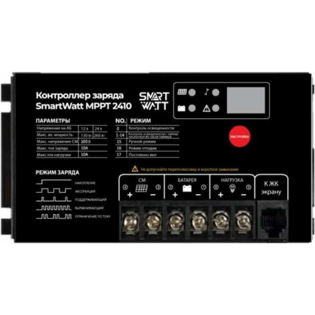 Контроллер заряда SmartWatt MPPT 2410