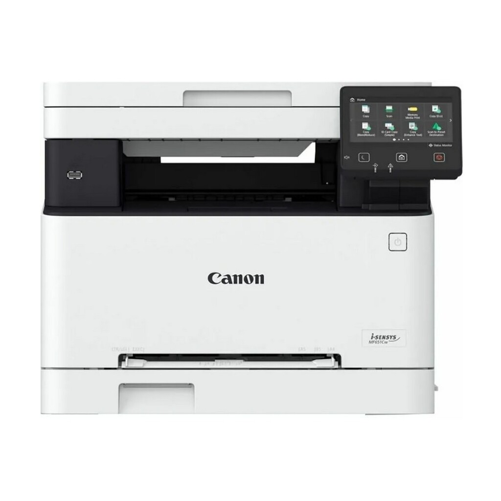 МФУ лазерный Canon i-Sensys MF651Cw (цветной, А4, принтер/сканер/копир, 1200dpi, 18ppm, 1Gb, WiFi, Lan, USB) (5158C009)