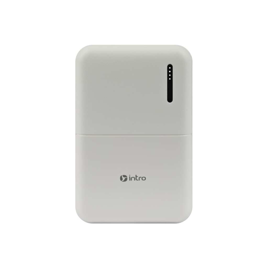 Портативное зарядное устройство Intro Power bank ZX50 5000mAh белый Б0055897