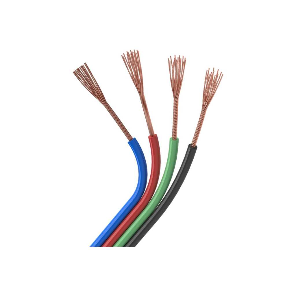 Шлейф питания Arlight ARL-18AWG-4Wire-CU 026352 50 м