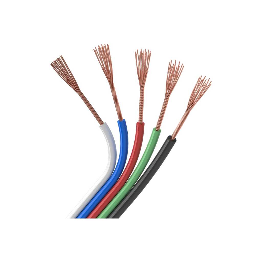 Шлейф питания Arlight ARL-20AWG-5Wire-CU 026355 50 м