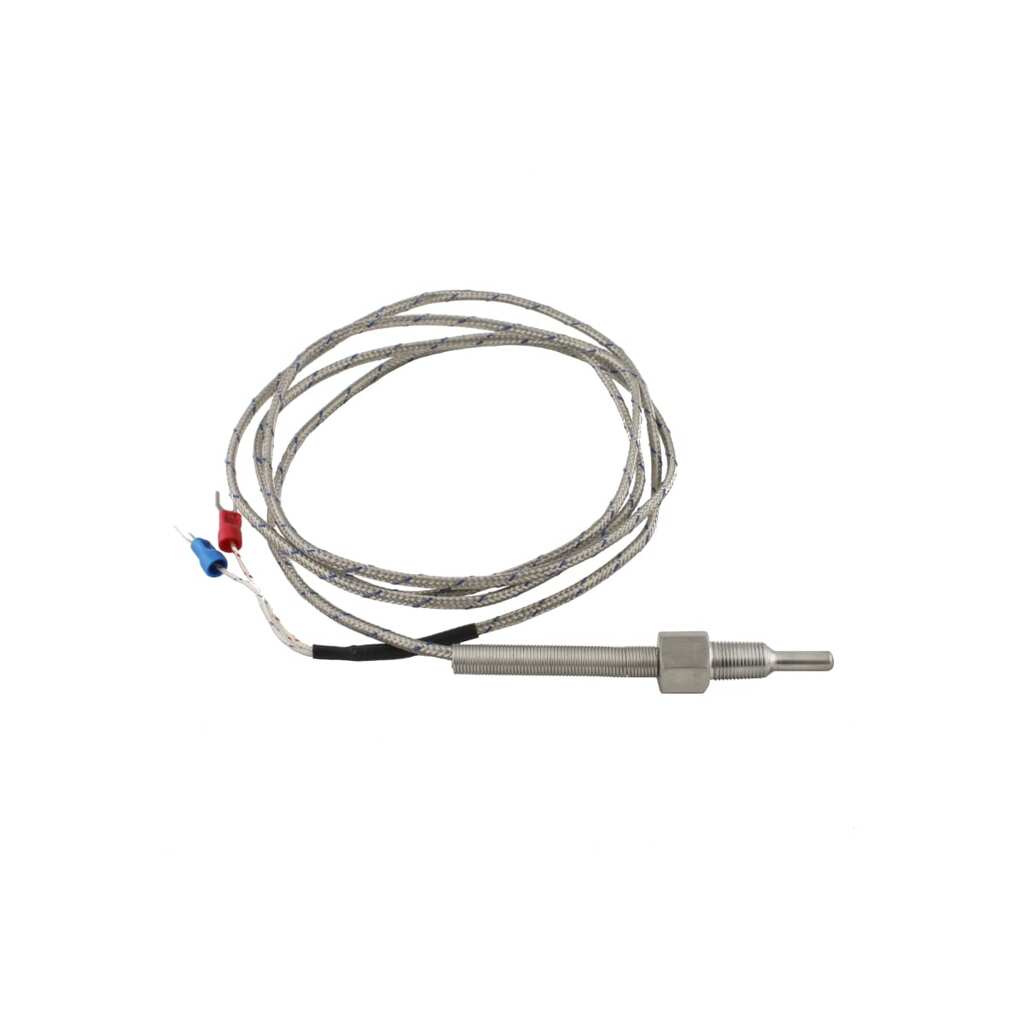 Датчик температуры с кабелем INNOCONT исполнение N, спай CA, раб.часть: диаметр 4,8мм длина 30мм, резьба 1/8", длина кабеля 1,5м TS-W-N-CA-4,8-30-1,5-1/8