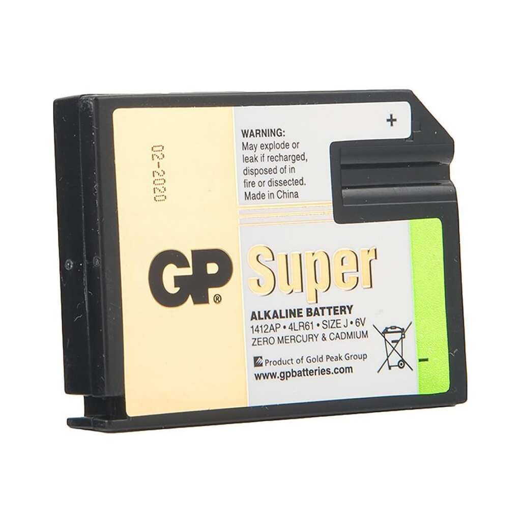 Алкалиновая батарейка GP super alkaline 4lr61 - 1 шт. на блистере 1412AP-2CR1