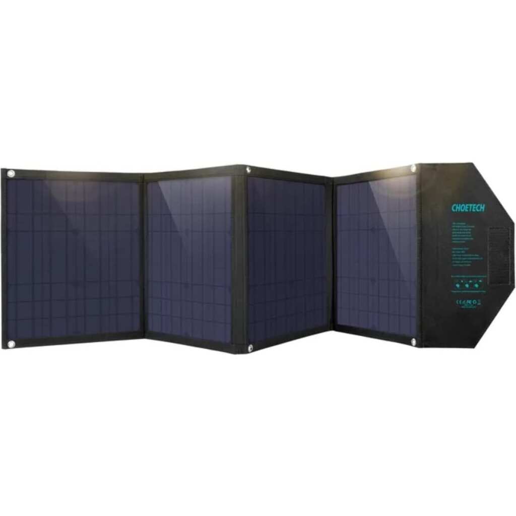 Портативная складная солнечная батарея-панель Choetech 80 Вт SC007