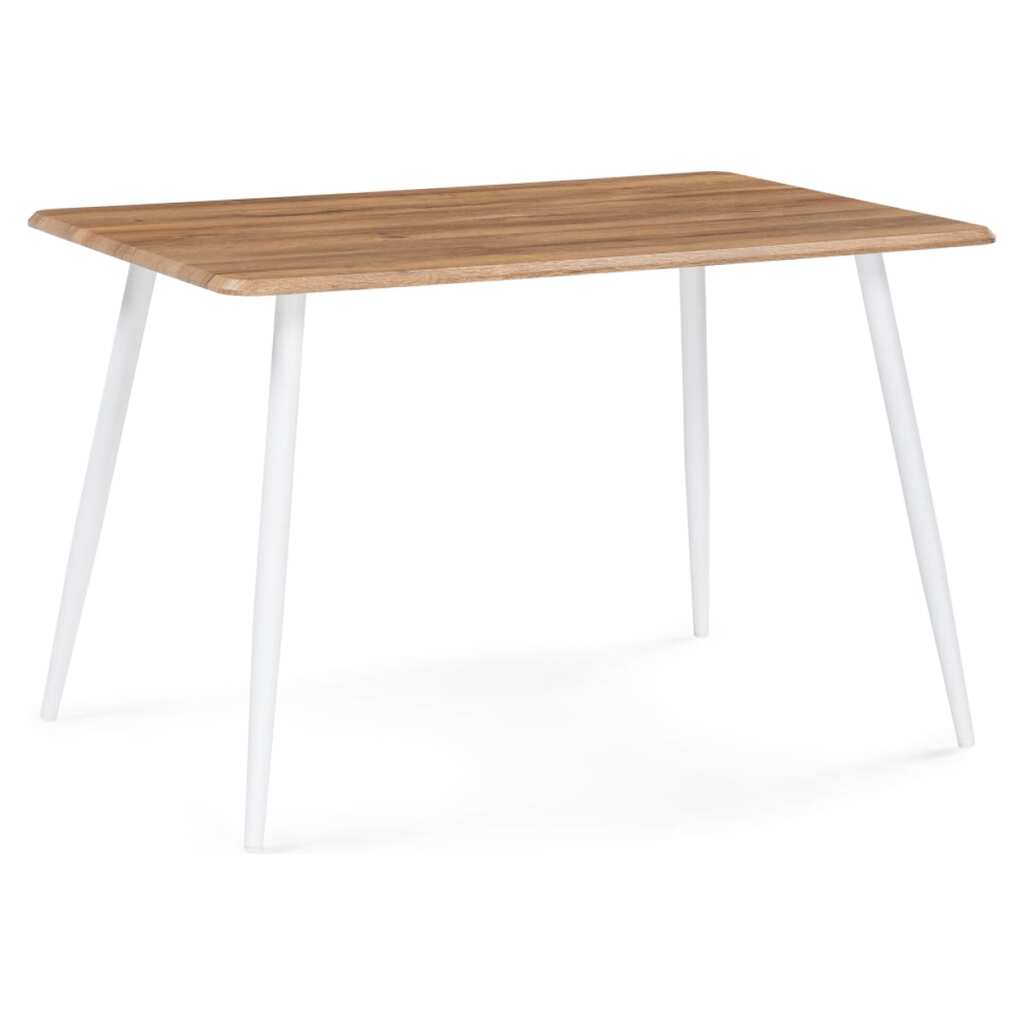 Деревянный стол Woodville Кангас 120x80x77 см, дуб вотан/белый 533165