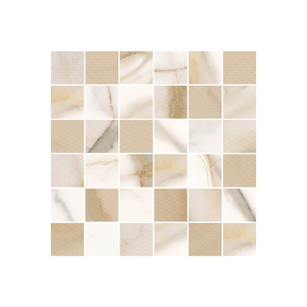 Мозаика Azori Ceramica apulia oro mosaic, 30x30 см, 1 шт. 587433005