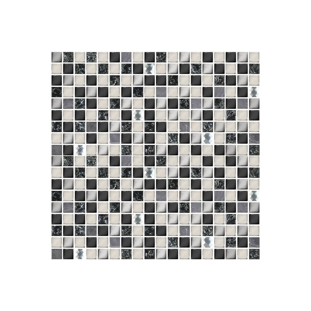 Мозаика Azori Ceramica vela nero, 30x30 см, 1 шт. 587423003