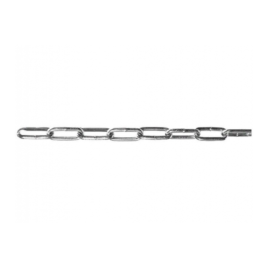 Сварная длиннозвенная цепь BEFAST цинк, DIN763 6, 18 м LC0618S