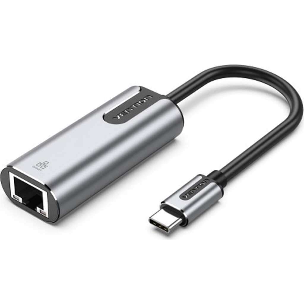 Сетевой адаптер VENTION USB-C M/ Gigabit Ethernet RJ45 F CFNHB