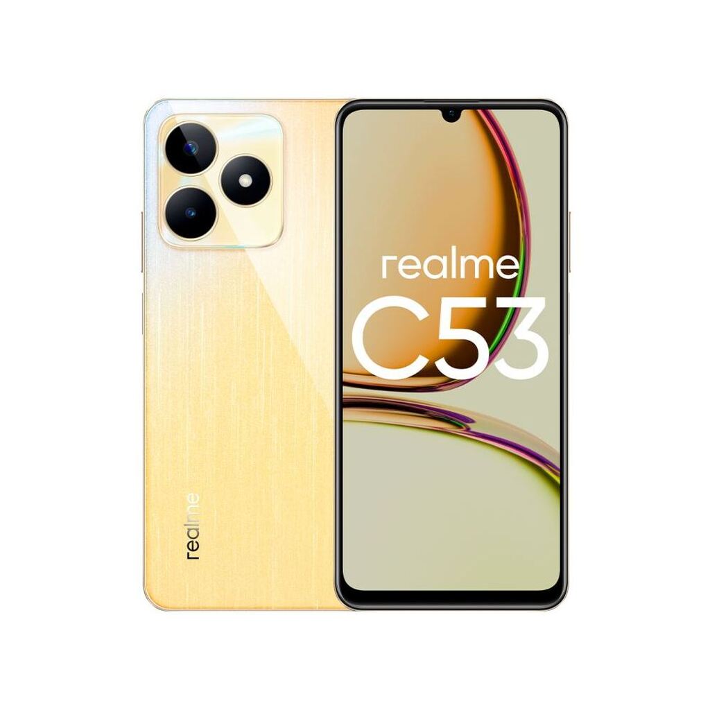 Смартфон Realme C53 6/128Gb золотистый (631011000232)