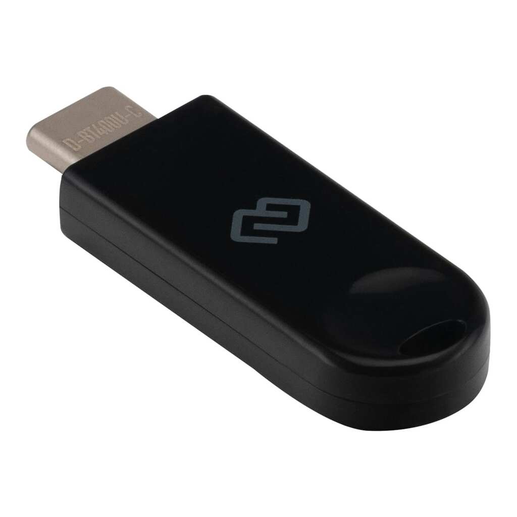 Адаптер DIGMA USB D-BT400U-C Bluetooth 4.0+EDR class 1.5, 20м, черный, 1 штука в упаковке 1431069