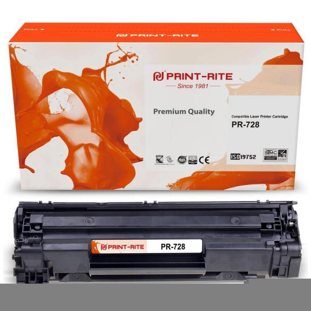 Картридж лазерный Print-Rite TFH898BPU1J PR-728 728 black ((2100стр.) для Canon i-Sensys MF4410/4430/4450/4550D) (PR-728)