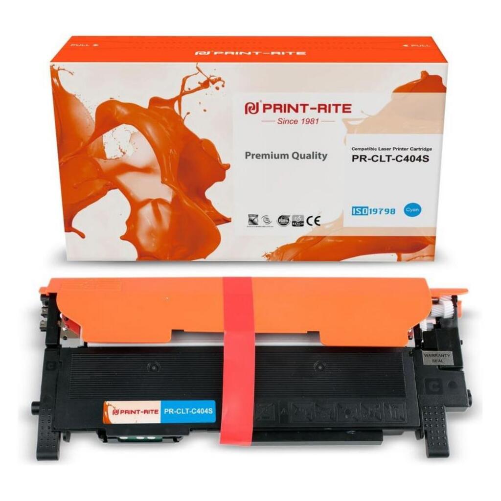 Картридж лазерный Print-Rite TFSFQWCPU1J PR-CLT-C404S CLT-C404S blue ((1000стр.) для Samsung SL-C430/C430W/C480/C480W/C480FW) (PR-CLT-C404S)