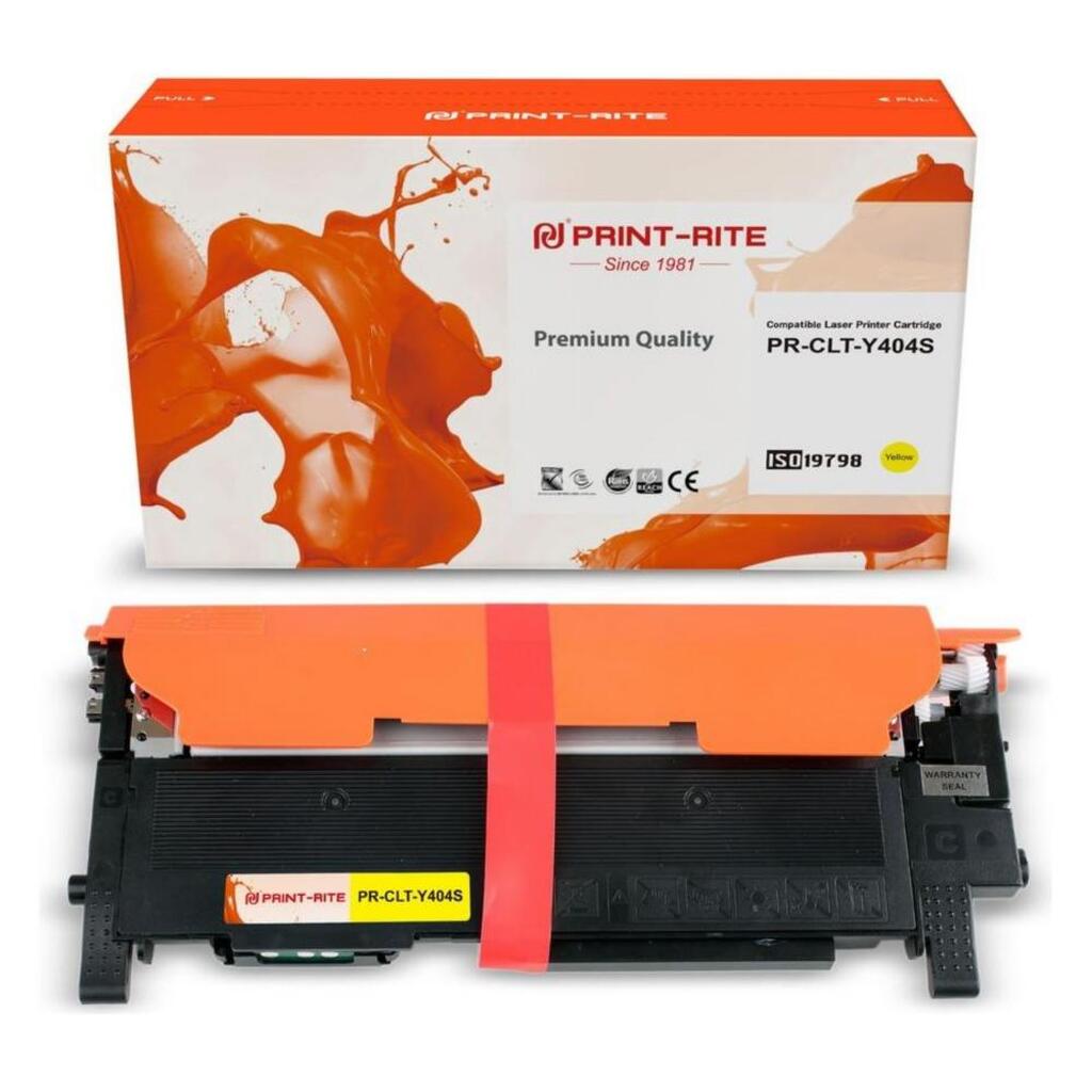 Картридж лазерный Print-Rite TFSFRAYPU1J PR-CLT-Y404S CLT-Y404S yellow ((1000стр.) для Samsung SL-C430/C430W/C480/C480W/C480FW) (PR-CLT-Y404S)