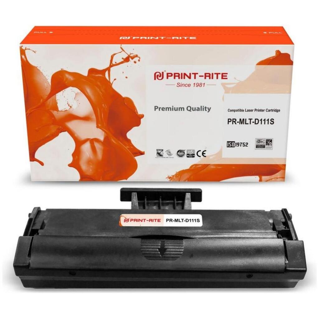 Картридж лазерный Print-Rite TFSFD9BPU1J PR-MLT-D111S MLT-D111S black ((1000стр.) для Samsung Xpress M2022/M2020/M2021/M2020W/M2070) (PR-MLT-D111S)