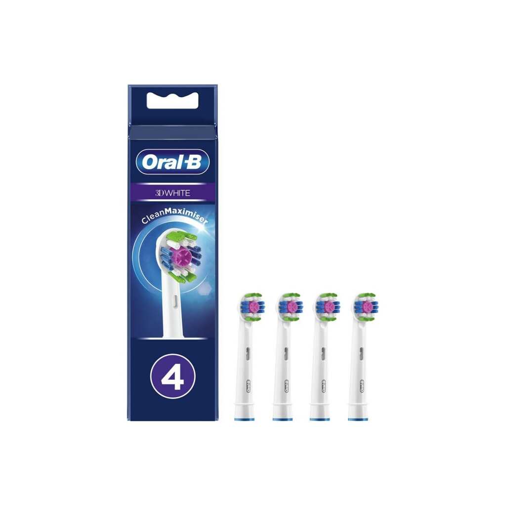Насадки для зубной щетки ORAL-B EB18рRB 3DWhite CleanMaximiser 4 шт. Б0052972
