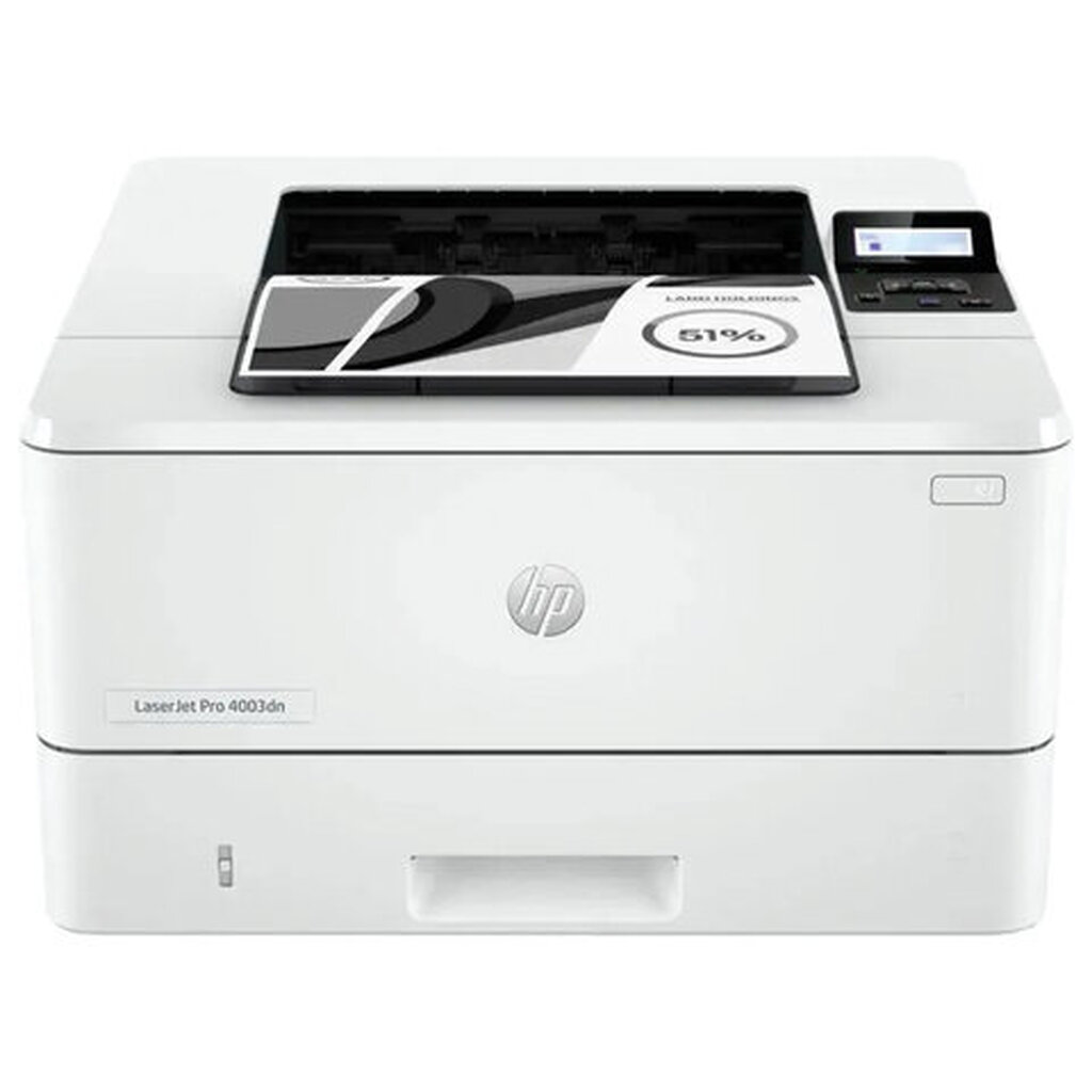 Принтер лазерный HP LaserJet Pro 4003dn, А4, 40 стр./мин, 80000 стр./мес, ДУПЛЕКС, сетевая карта, 2Z609A