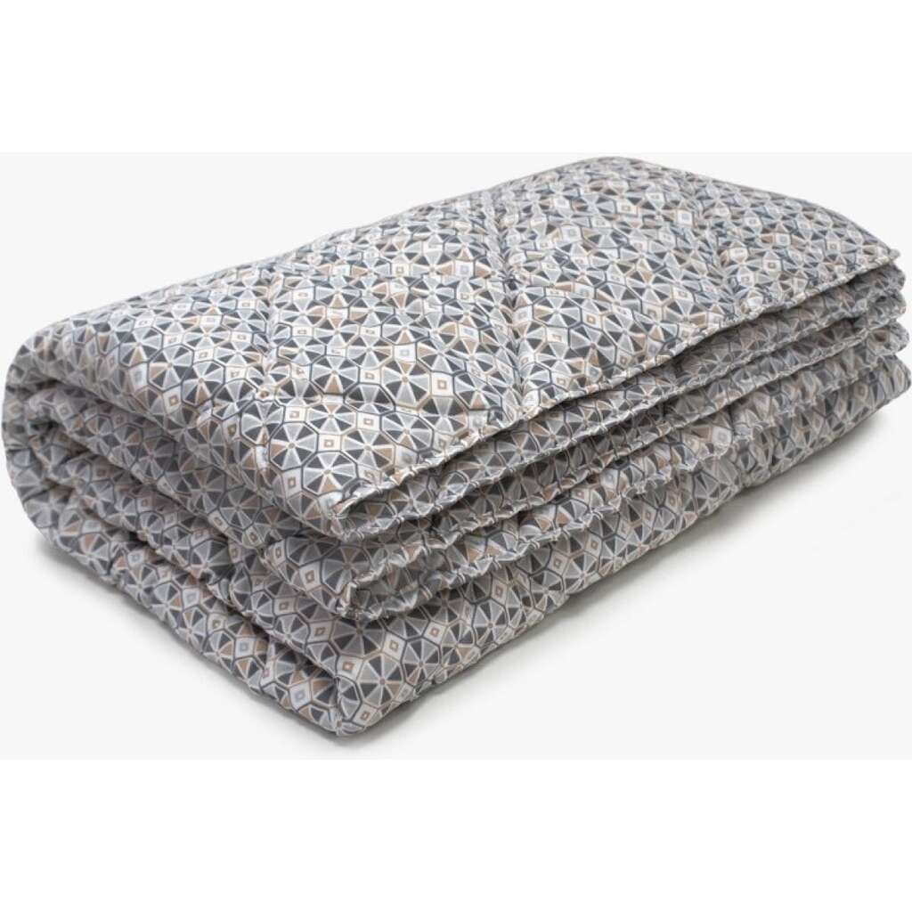 Стеганое облегченное одеяло Мягкий сон 7 перин шерсть овечья, 205x140, разноцветное ОШО-6121э