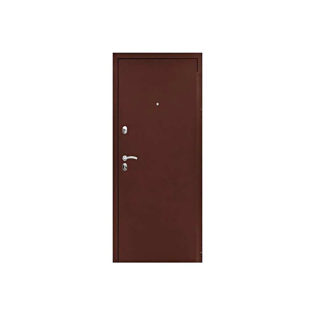 Входная дверь ООО ВДК ДМ Стандарт Оптима Антик медь/Альфа миланский орех, 960х2050 мм, левая NEW ДМ47