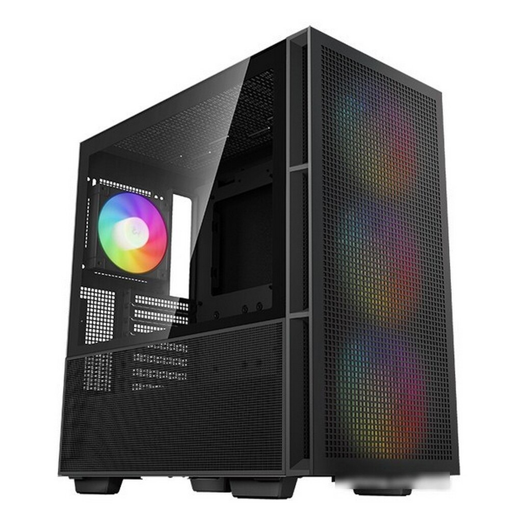 Корпус MidiTower Deepcool CH560 black (ATX, без БП, ARGB, USB3.2 Type-A+USB3.2 Type-C) (R-CH560-BKAPE4-G-1)