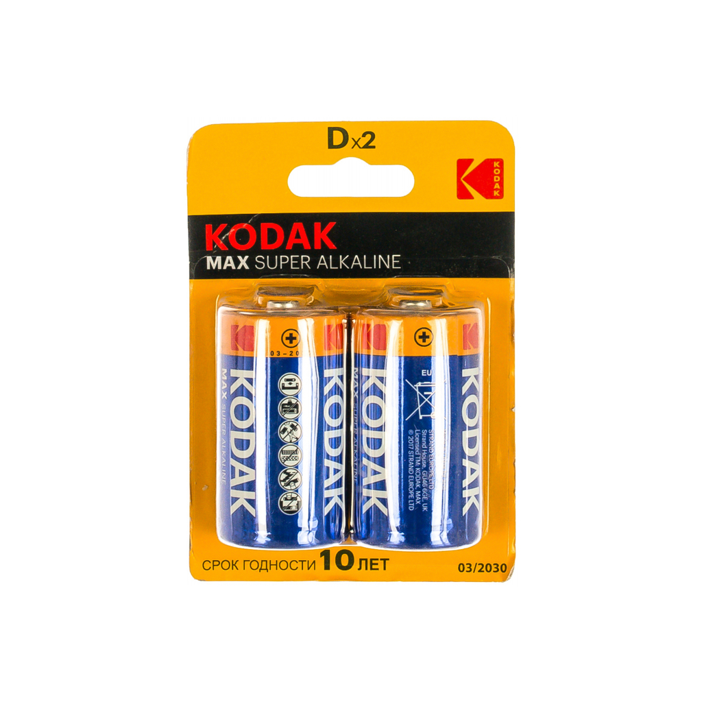 Щелочная батарейка Kodak MAX LR202BL KD2 Б0005129