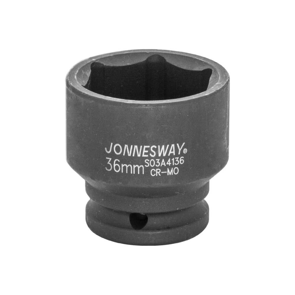 Головка торцевая ударная 36 мм, 1/2"DR Jonnesway S03A4136